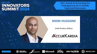 ECG based AI Screening for Undiagnosed AS to Enable Improved Outcomes: Moin Hussaini