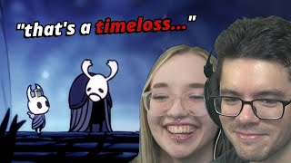 2 PLAYER 1 CONTROLLER Hollow Knight Speedrun... with my fiancee!