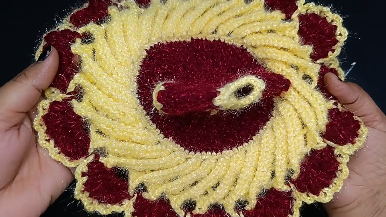 6,7 नंबर लड्डू गोपाल की सर्दियों की ड्रेस l How to make crochet new design woolen dress for Kanhaji