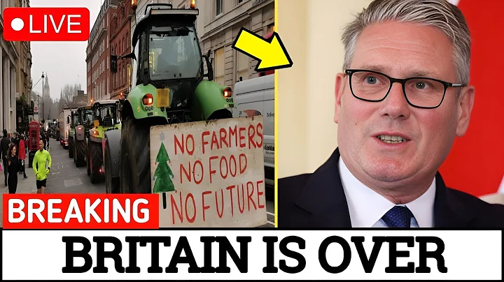 1 MIN AGO: 1,872 Tractors INVADE London — Capital UNDER SIEGE Live! | News UK