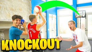 MINI HOOP BASKETBALL KNOCKOUT w/ 2HYPE