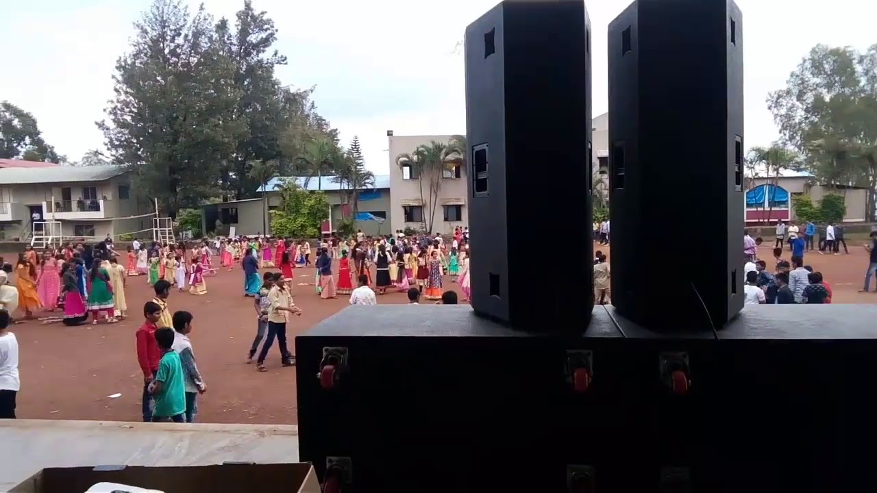 Dj Shailesh at Hill Range High School Navratri Special for student