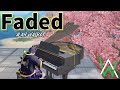 【Faded/Alan Walker】本気で荒野行動のピアノ弾いてみた🥝荒野マイトピア【Piano】【荒野の光】