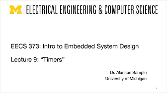 EECS 373 - Fall 2025 - Lecture 9: "Timers: PWM Generation & Virtual Timers"
