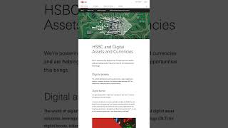 HSBC Just Wired Deposits Onto Canton #HSBC #Canton #Crypto #Shorts