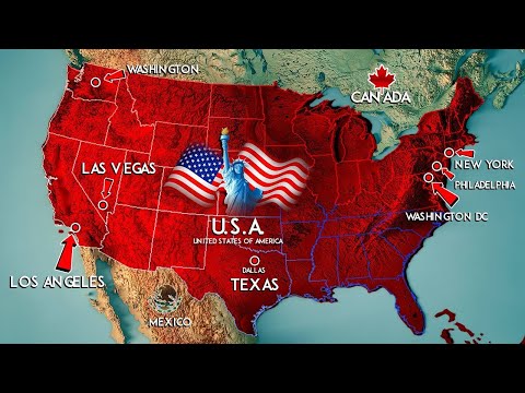 Video: Peta Taman Negara Amerika