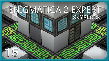 Enigmatica 2 Expert Skyblock EP15  Mekanism D T Fuel Automation