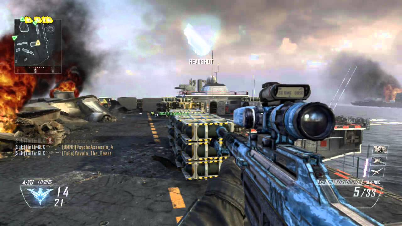 Black Ops 2 5 Man XPR Feed and 4 Man XPR Feed