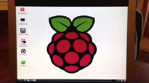 Raspberry Pi & VGA monitor - front