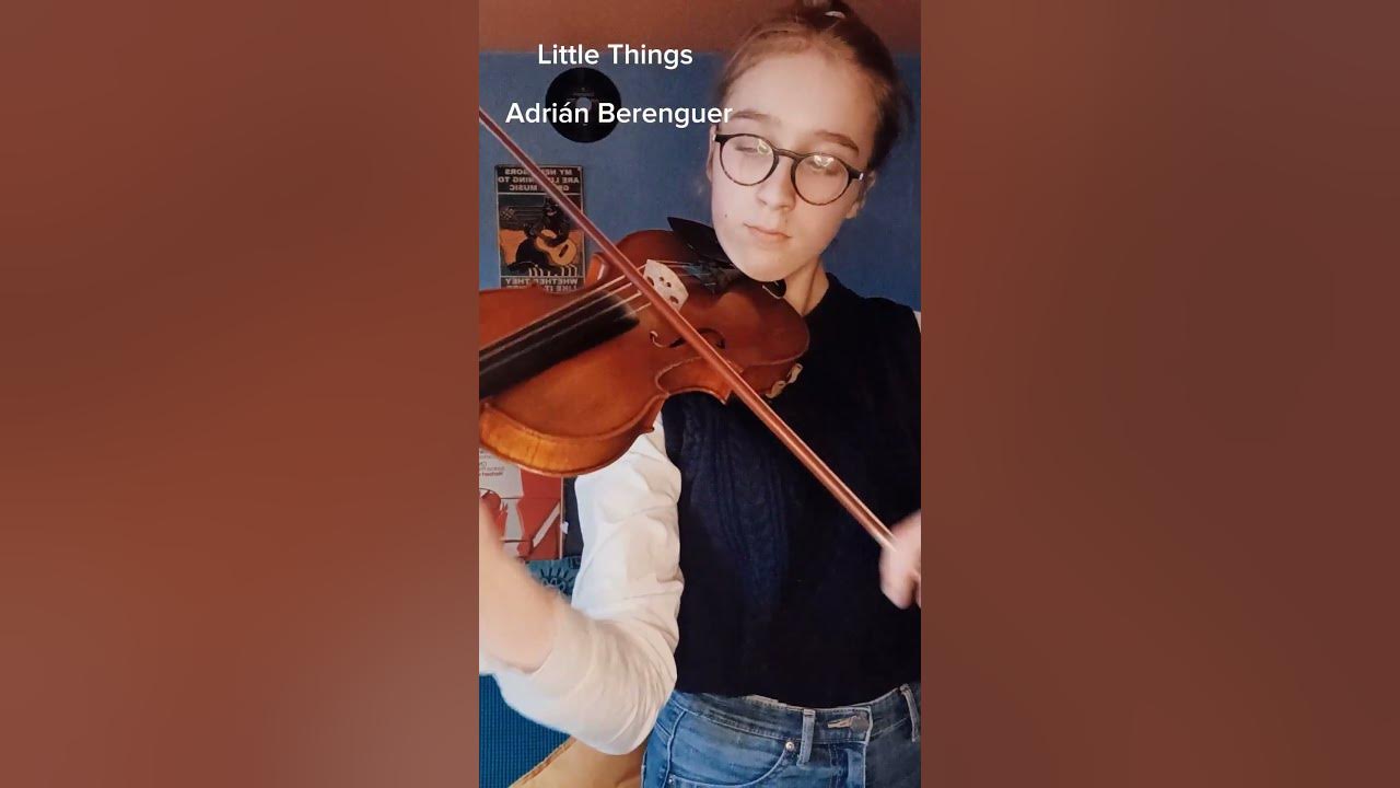 Little Things by Adrián Berenguer #cover #violon #violin #violonist #adrianberenguer #littlethings
