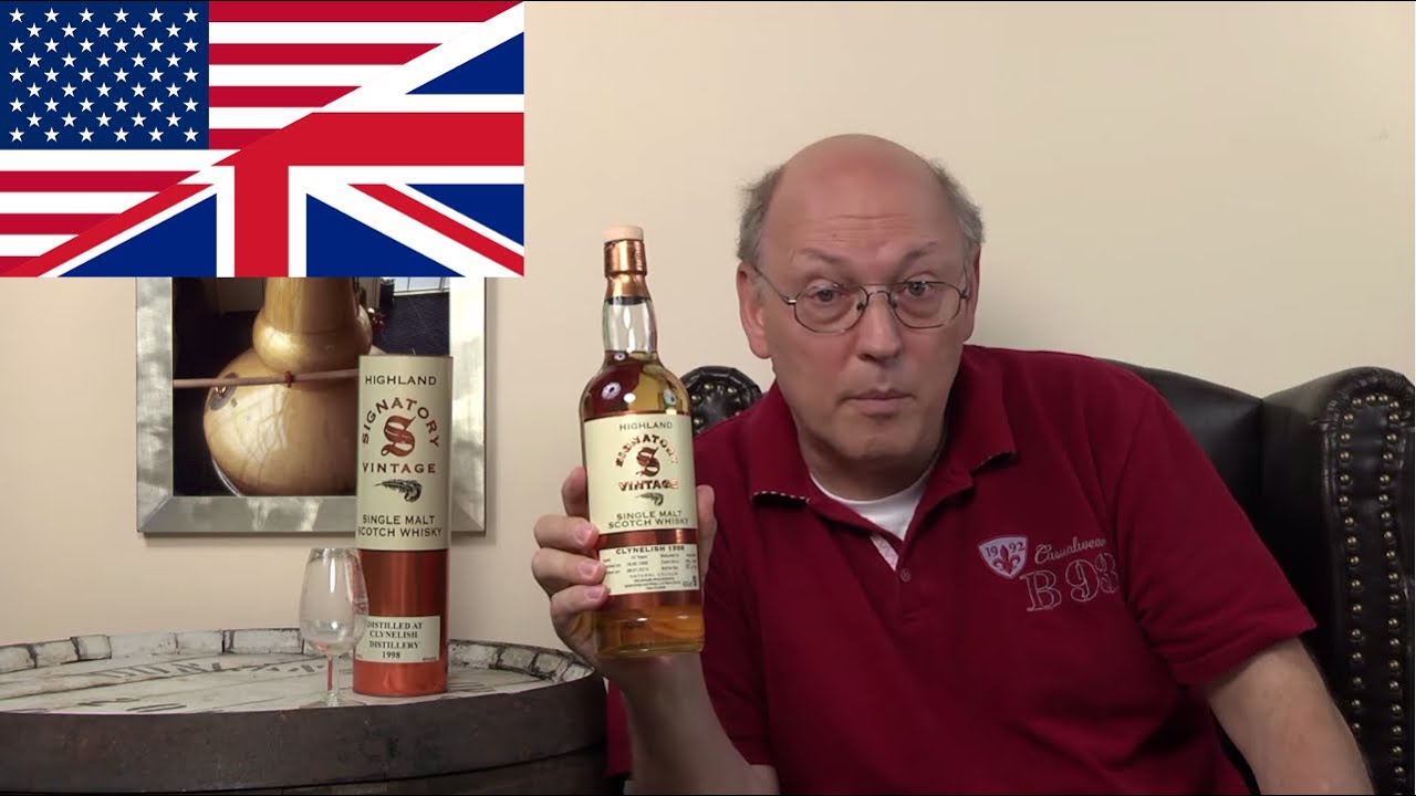 Whisky Review/Tasting: Clynelish 1998 Signatory Vintage - YouTube