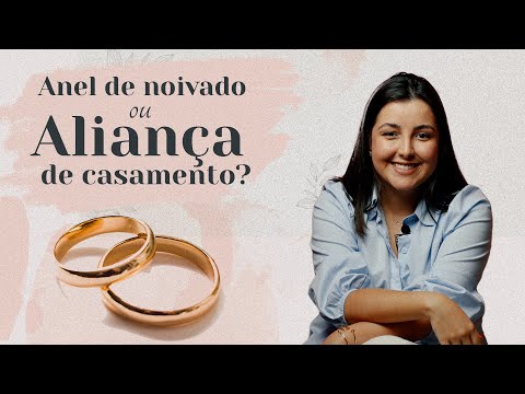 Anel de noivado ou aliança de casamento? | veja as diferenças