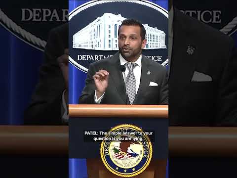 Patel SLAMS reporter: 'You are LYING'