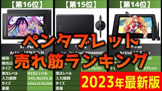 【2023年】「ペンタブレット」おすすめ人気売れ筋ランキング20選【最新】