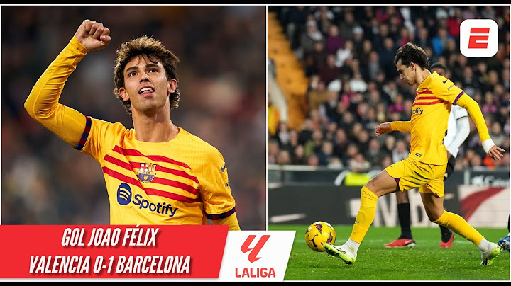 BARCELONA se ADELANTA en MESTALLA. Joao Félix no perdona y marca el 1-0 ante Valencia | La Liga