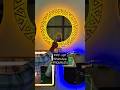 24×24 Round Touch LED Mirror #beelight