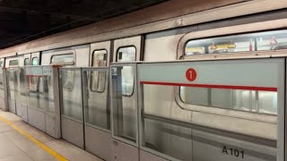 ［再見一哥］港鐵港島線 M-Train (A101/A166) 美孚至荃灣（異線車）