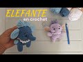 🐘 ELEFANTE A CROCHET en llavero | fácil y rápido | #diy #handmade #crochet #lion #Ke