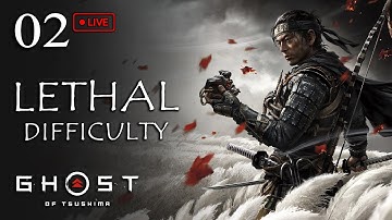 Ghost of Tsushima - LETHAL DIFFICULTY - Part 2 will try to do no upgrade