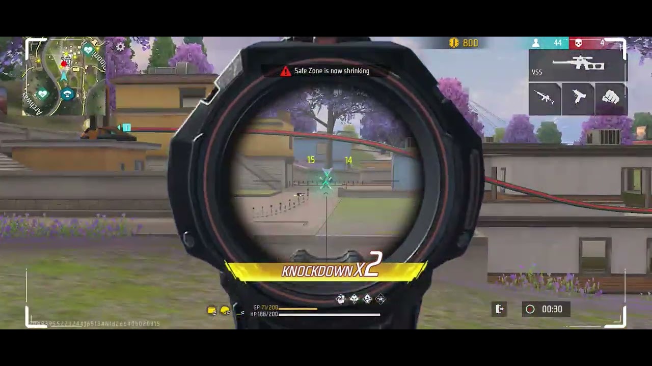 🔥 INSANE 1v4 CLUTCH in Free Fire 😱 | Unstoppable Gameplay & Headshots ...