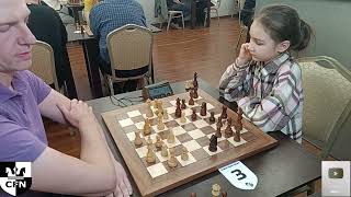 S. Naboka (1422) vs N. Voronchikhina (1527). Chess Fight Night. CFN. Rapid