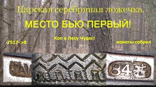 Царская Серебряная Ложечка! Место бью первый! Монеты и хабар так и прут!