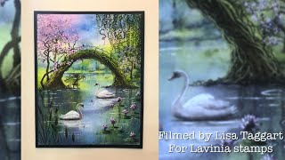 ‘Blossom bridge’-by Lisa Taggart- Lavinia stamps