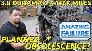 BAD 2020 Silverado 3.0 Duramax LM2 Engine Teardown INCREDIBLE DAMAGE!