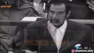 شاهد اصعب موقف يمر على رفاق صدام حسين وفي تاريخ المحكمة   اسد صدام240P 1