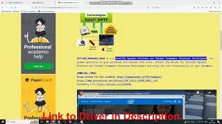 PCI\VEN_8086&DEV_9A03 Drivers // Intel(R) Dynamic Platform and Thermal Framework Processor screenshot 4
