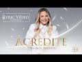 Acredite - Playback | Lyric Vídeo | Virgínia Arruda