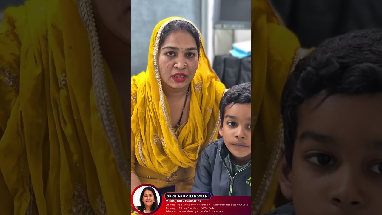 Parents Trust Dr. Charu Chandwani! ❤ Best Pediatrician in Rohini | Patient Testimonial 👶
