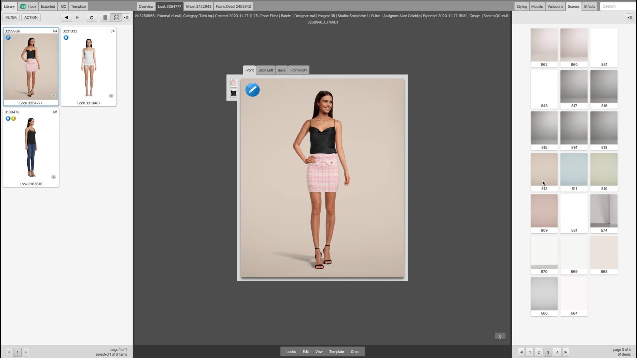 Look Builder Look Creator - at a glance 2020 legacy - YouTube