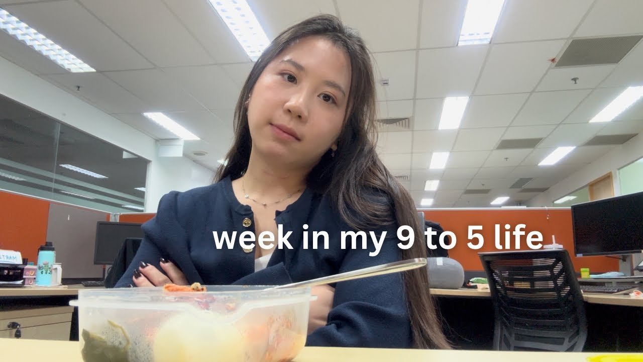 Weekly Vlog | Romanticising My 9 To 5 Life 