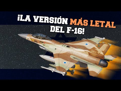 F-16 Netz 107 | el PODEROSO CAZA israelí con el RÉCORD HISTÓRICO de bajas enemigas