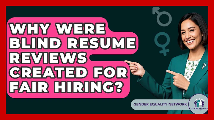 Why Were Blind Resume Reviews Created For Fair Hiring? - Gender Equality Network