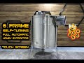 6 frame honey extractor selfturning automatic  6 ereveli bal szme makinesi tam otomatik benka