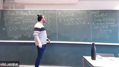 Niall Taggart - From K-theory to calculus