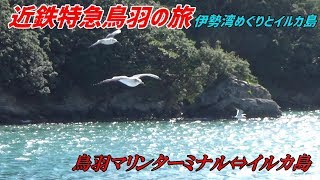 近鉄特急鳥羽の旅④ 鳥羽湾めぐりとイルカ島