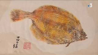 L'art animal :  à Quiberon on pratique le Gyotaku