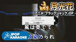 歌詞 音程バーカラオケ 練習用 Janne Da Arc 月光花 アニメ ブラックジャック Op 原曲キー 2 J Pop Karaoke Youtube