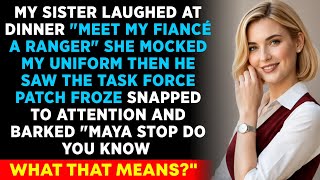 My Sister Laughed At Dinner: Meet My Fiancé, A Ranger. She Mocked My Uniform. Then He Saw...