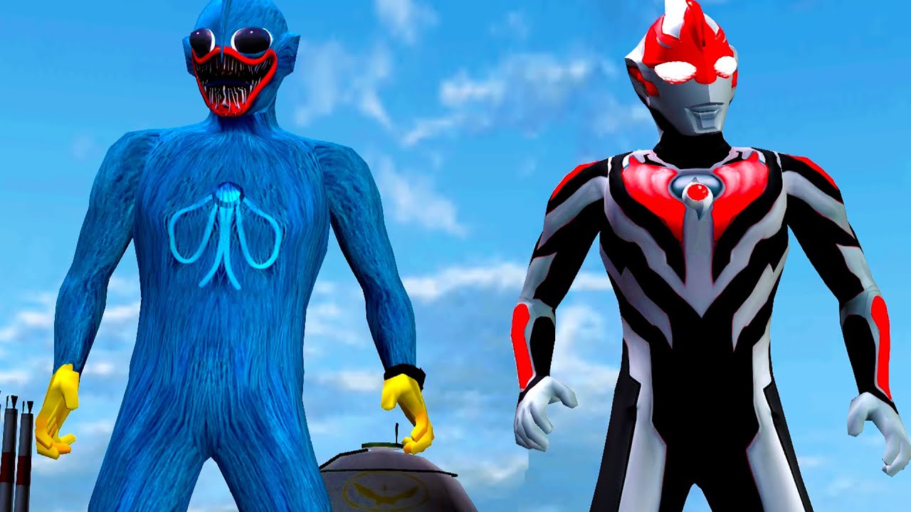 DARK ULTRAMAN GINGA & HUGGY WUGGY Tag Team ☆Invasion Series