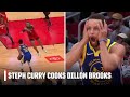 Steph Curry COOKS Dillon Brooks for his 4th 3-pointer 😱 | NBA on ESPN