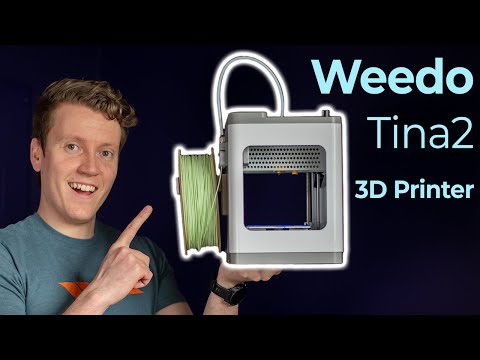 Weedo Tina 2 3D Printer Review | Simplicity and Safety for 3D printing