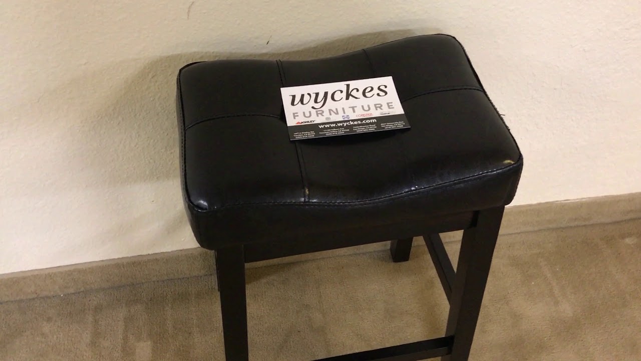 Coaster 120519 Saddle Seating 24" Counter Height Seating Stool