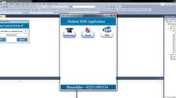 How to Send SMS to Student From Android Mobile in vb net