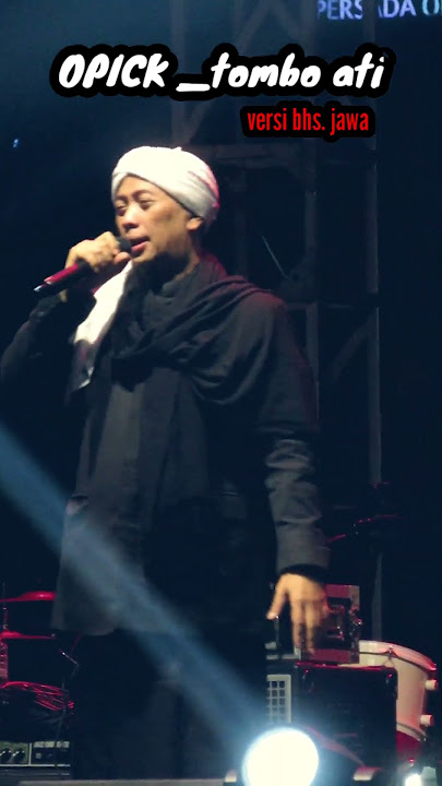 tombo ati versi bhs jawa OPICK #shorts