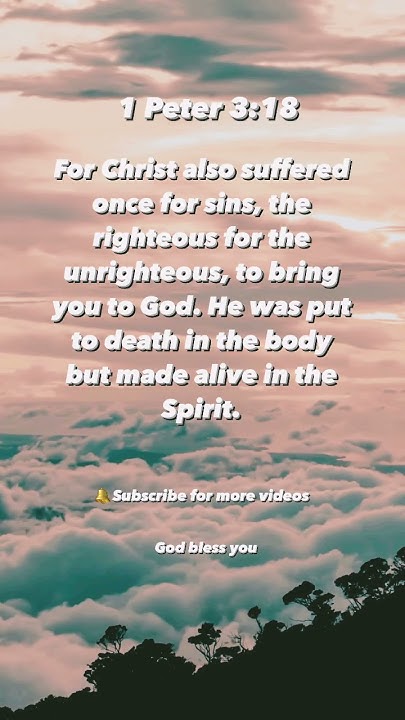 christ-suffered-for-us-1-peter-3-18-bible-verse-shorts-jesus
