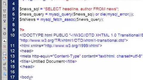 8  Displaying multiple records from an SQL query on a PHP page